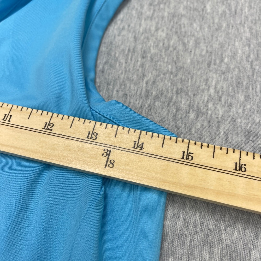Tommy Bahama Active Womens XS Blue Sleeveless Golf Polo Mesh Back UPF 50 NWT - Picture 5 of 7